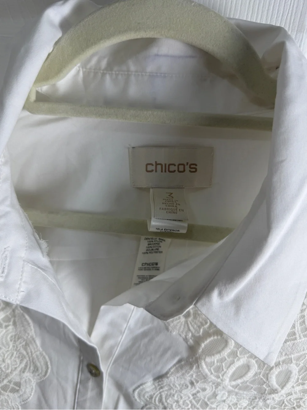 Chicos crisp white